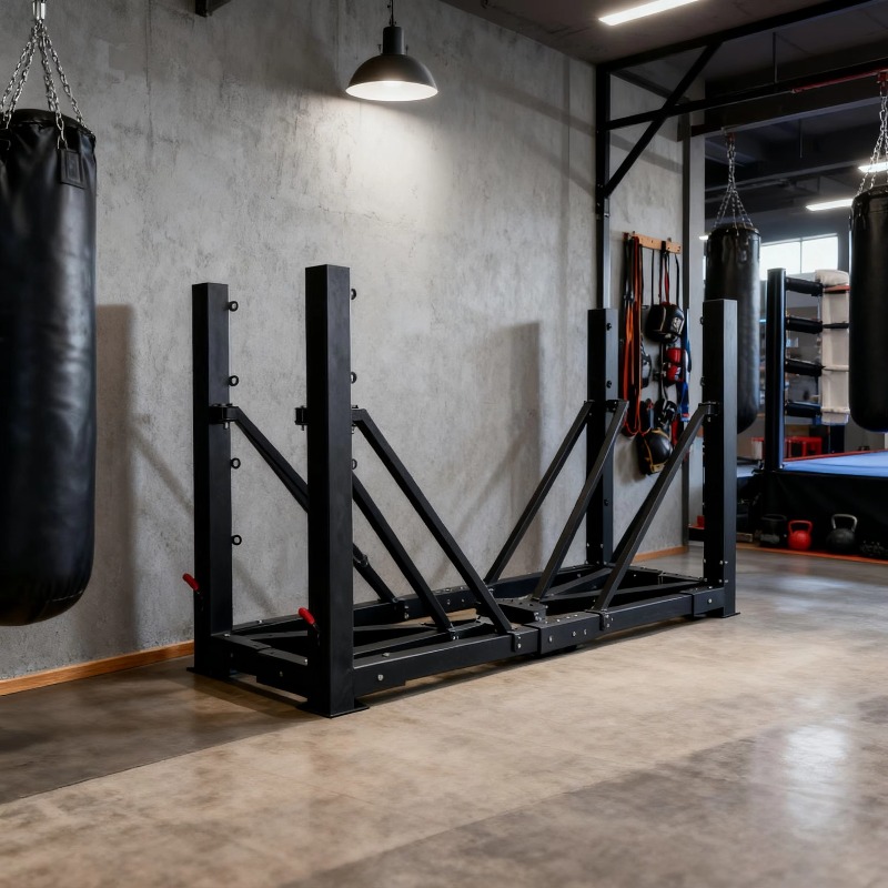 Home Gym Equipment Set - Katlanabilir Spor Salonu Boks Ringi Seti