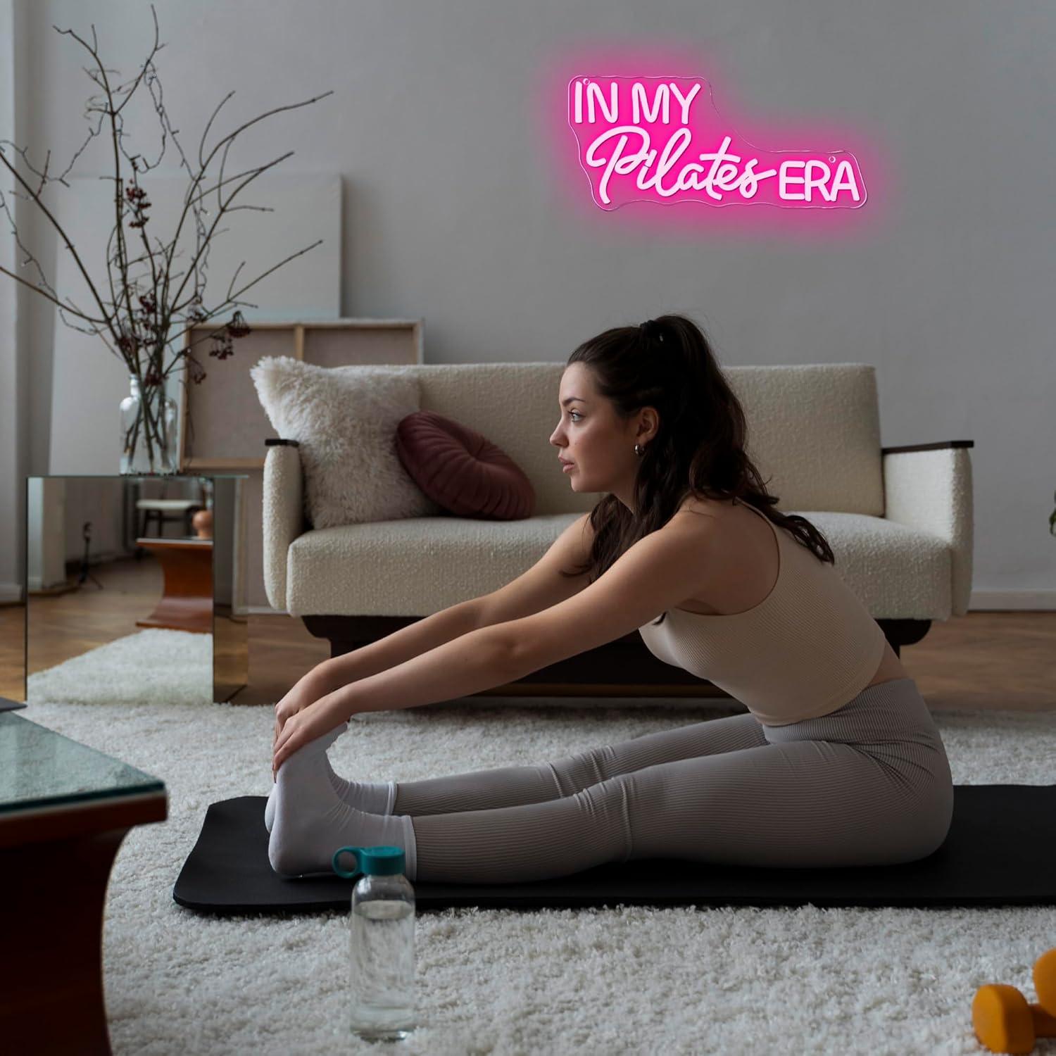 Pilates Dönemimde Neon Tabela  - Home Gym Neon Sign incelemesi ve fiyatı