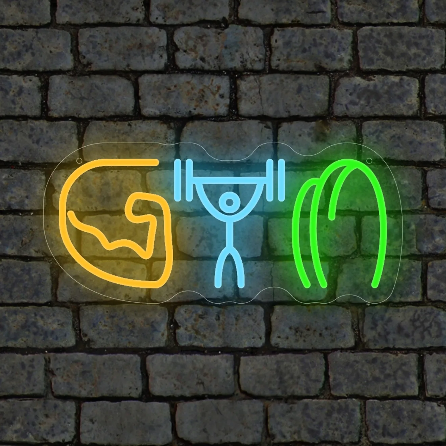 Spor Salonu Neon Tabelası, Ağı - Home Gym Neon Sign incelemesi ve fiyatı