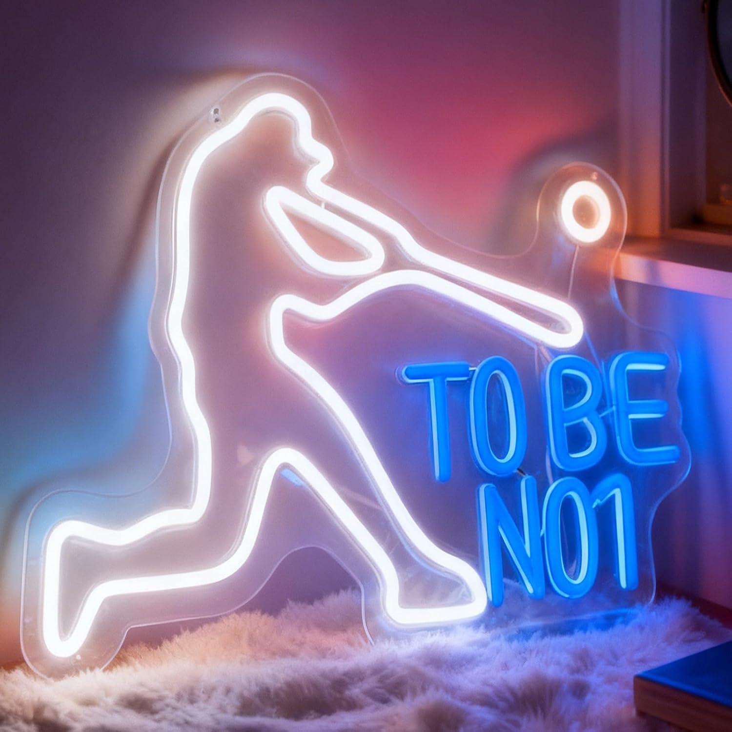 To Be No1 Neon Tabela USB Kısı - Home Gym Neon Sign incelemesi ve fiyatı