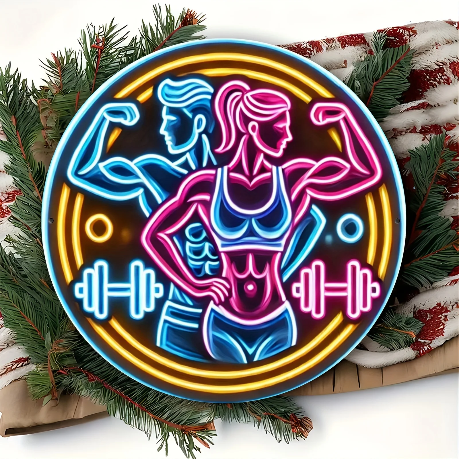2D Metal Tabela Fitness Spor S - Home Gym Neon Sign incelemesi ve fiyatı