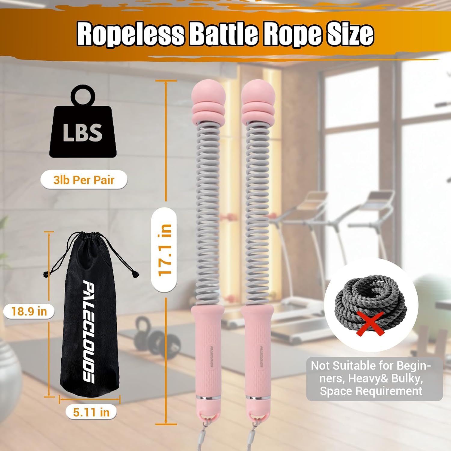 Taşınabilir İpsiz Battle Rope' - Home Gym Portable incelemesi ve fiyatı