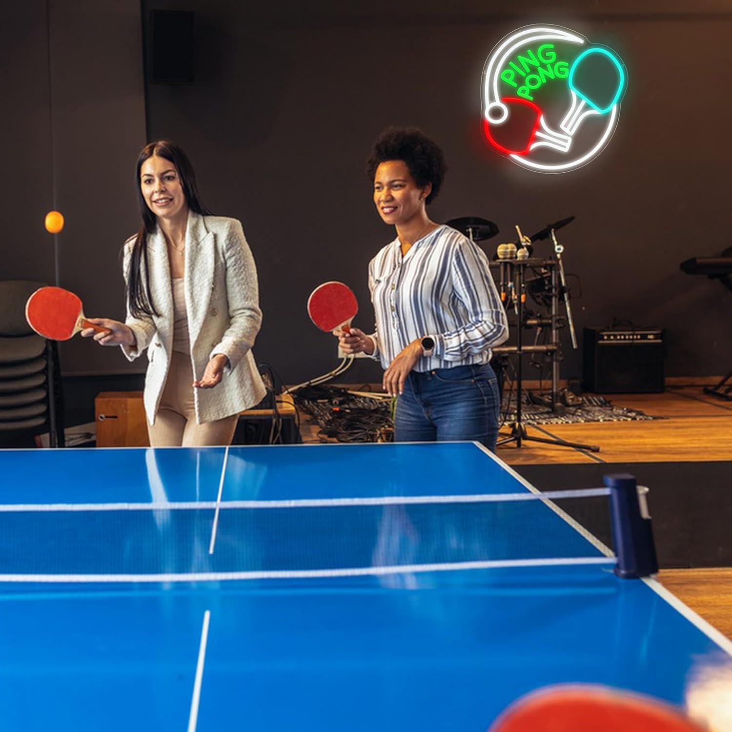 Ping Pong Neon Tabela USB Kısı - Home Gym Neon Sign incelemesi ve fiyatı